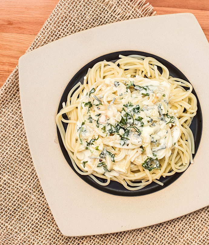 Espaguete com Molho Gorgonzola